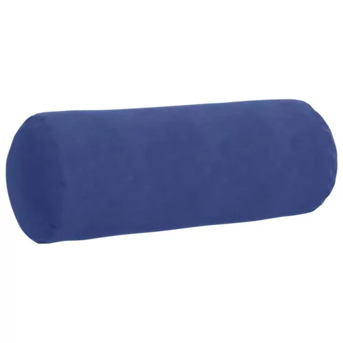 Hengerpárnák 2 pcs Rendőrségi kék Ø 25 x 70 cm Bársonyos szövet