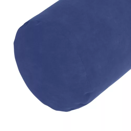 Hengerpárnák 2 pcs Rendőrségi kék Ø 25 x 70 cm Bársonyos szövet