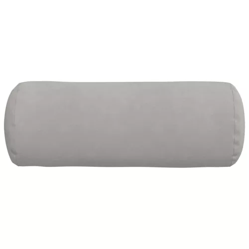 Hengerpárnák 2 pcs Világosszürke Ø 25 x 70 cm