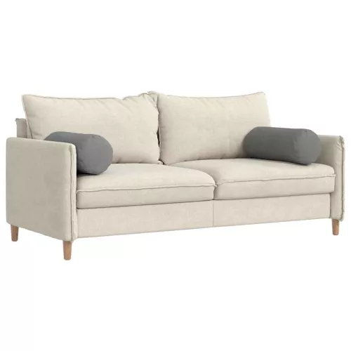 Hengerpárnák 2 pcs Sötétszürke Ø 25 x 70 cm Mikroszálas Szövet