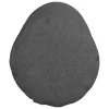 Hengerpárnák 2 pcs Sötétszürke Ø 25 x 70 cm Bársonyos szövet