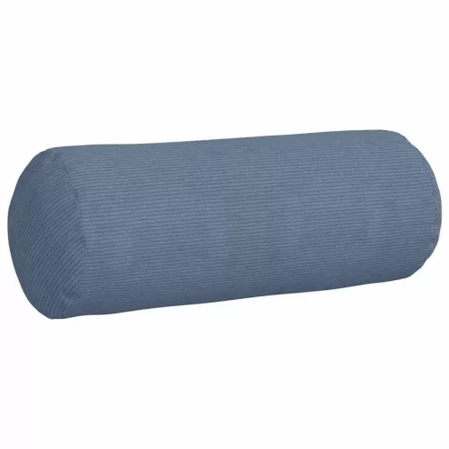 Hengerpárnák 2 pcs Kék Ø 25 x 70 cm Bársonyos szövet