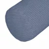 Hengerpárnák 2 pcs Kék Ø 25 x 70 cm Bársonyos szövet