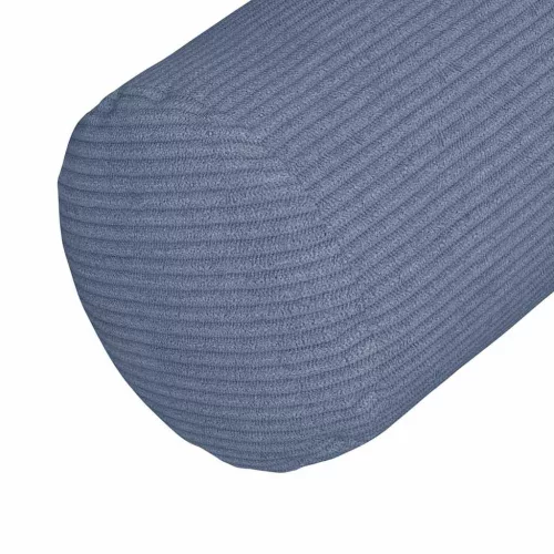 Hengerpárnák 2 pcs Kék Ø 25 x 70 cm Bársonyos szövet
