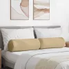 Hengerpárnák 2 pcs Szürke zöld Ø 25 x 70 cm Bársonyos szövet