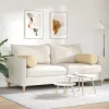Hengerpárnák 2 pcs Szürke zöld Ø 25 x 70 cm Bársonyos szövet