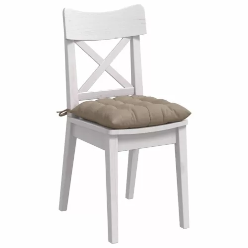 Ülőpárnák 4 pcs Tópszínű 40 x 40 x 6 cm Mikroszálas