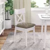 Ülőpárnák 4 pcs Tópszínű 40 x 40 x 6 cm Mikroszálas