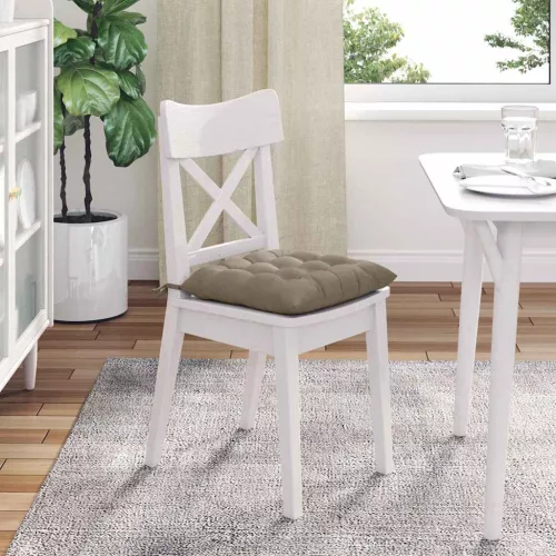 Ülőpárnák 4 pcs Tópszínű 40 x 40 x 6 cm Mikroszálas