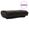 Ponyva 650g / m² Barna 3 x 5 m Vászon PVC bevonattal