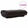 Ponyva 650g / m² Barna 1,5 x 2 m Vászon PVC bevonattal