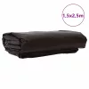 Ponyva 650g / m² Barna 1,5 x 2,5 m Vászon PVC bevonattal