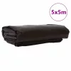 Ponyva 650g / m² Barna 5 x 5 m Vászon PVC bevonattal