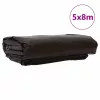 Ponyva 650g / m² Barna 5 x 8 m Vászon PVC bevonattal