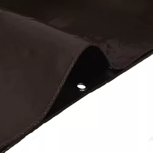 Ponyva 650g / m² Barna 5 x 8 m Vászon PVC bevonattal