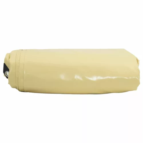Ponyva 650g / m² Bézs 3 x 4 m Vászon PVC bevonattal