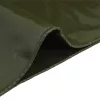 Ponyva 650g / m² Olajzöld 5 x 6 m Vászon PVC bevonattal