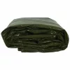Ponyva 650g / m² Olajzöld 5 x 5 m Vászon PVC bevonattal