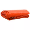 Ponyva 650g / m² Narancssárga 6 x 8 m Vászon PVC bevonattal