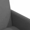 Étkező Székek 2 pcs Sötétszürke 57 x 66 x 94 cm szövet