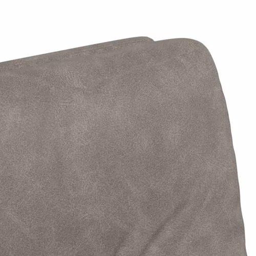 Étkező Székek kerekekkel 2 pcs Szürke 57 x 67 x 95 cm Műbőr