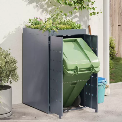 Kukás Tároló Virágzó Tetővel Egyszemélyes 240L Kukához