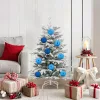 Karácsonyi Díszgömb Készlet 15 pcs Kék