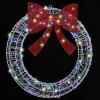 Koszorú 60 LED-del Sokszínű 75 cm Akril