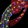 Koszorú 80 LED-del Sokszínű 90 cm Akril