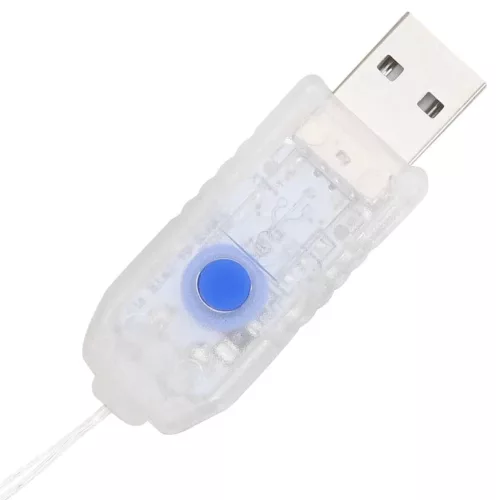 Koszorú 60 LED-del Meleg fehér 75 cm PET
