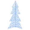 Karácsonyfa 160 LED-del Kék 150 cm Akril