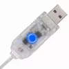 Karácsonyfa 160 LED-del Kék 150 cm Akril
