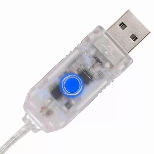 Karácsonyfa 160 LED-del Kék 150 cm Akril