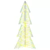 Karácsonyfa 100 LED-del Meleg fehér 120 cm PET
