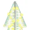 Karácsonyfa 100 LED-del Meleg fehér 120 cm PET