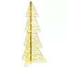 Karácsonyfa 100 LED-del Meleg fehér 120 cm PET