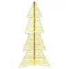 Karácsonyfa 100 LED-del Meleg fehér 120 cm PET