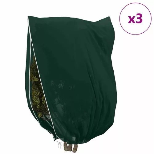Fagy Elleni Növény Gyapjú Fedők 3 pcs Zöld 3,5 x 2,5 m