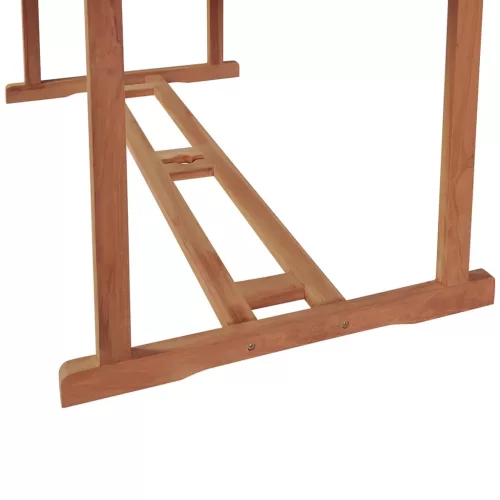 Tömör tíkfa kerti asztal 180 x 90 x 75 cm