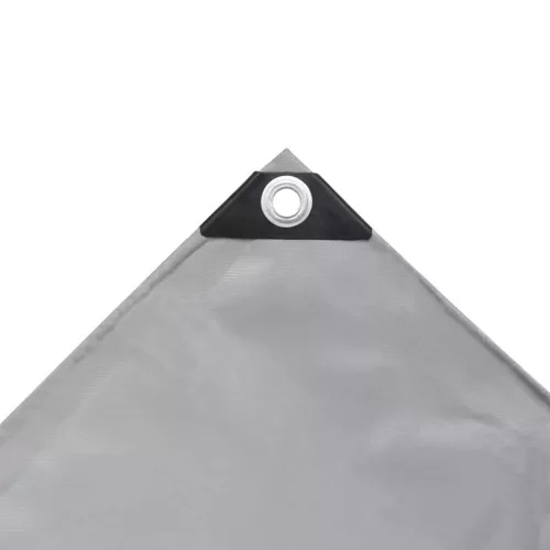 Szürke takaróponyva 650 g/m² 3 x 3 m