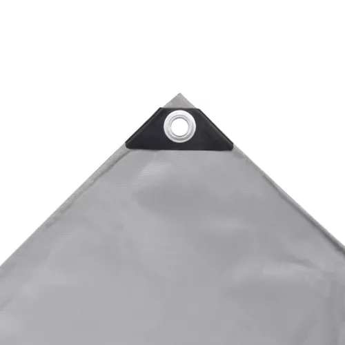 Szürke takaróponyva 650 g/m² 3 x 4 m