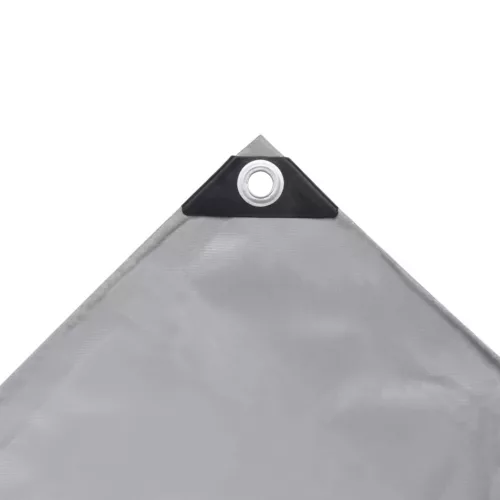 Szürke takaróponyva 650 g/m² 3 x 4 m