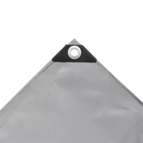 Szürke takaróponyva 650 g/m² 4 x 5 m