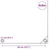 Szürke takaróponyva 650 g/m² 4 x 8 m