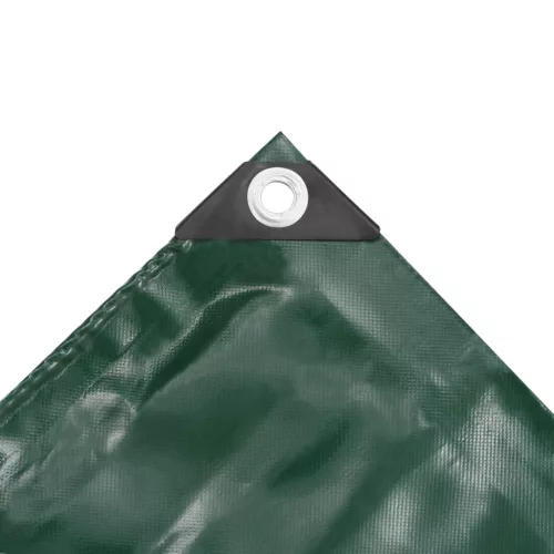 Zöld takaróponyva 650 g/m² 4 x 4 m