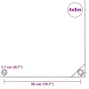 Zöld takaróponyva 650 g/m² 4 x 8 m