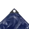 Kék takaróponyva 650 g/m² 4 x 4 m
