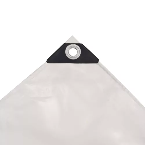 Fehér takaróponyva 650 g/m² 4 x 4 m