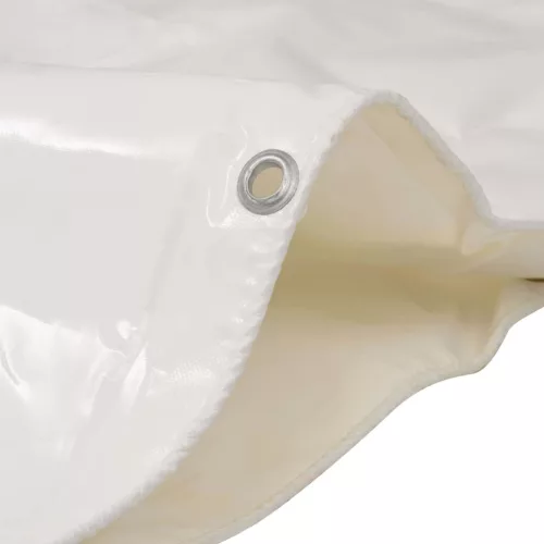 Fehér takaróponyva 650 g/m² 4 x 5 m