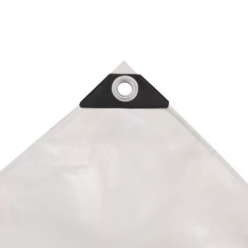 Fehér takaróponyva 650 g/m² 4 x 5 m